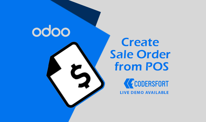 odoo Create Sale Order from POS