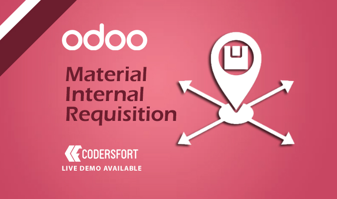 ODOO material internal requisition