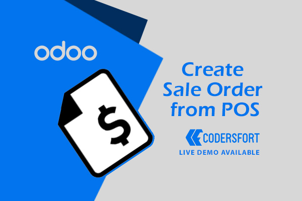 odoo Create Sale Order from POS