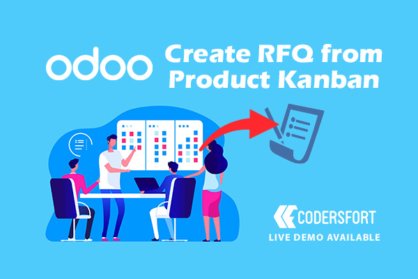 ODOO Create RFQ from Product Kanban