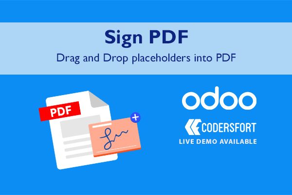 Odoo Sign PDF
