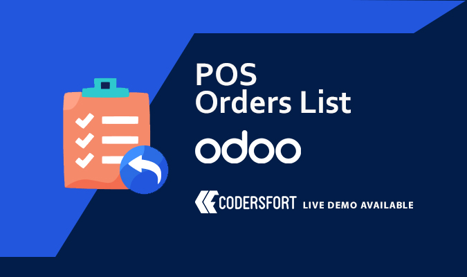 Odoo Pos Orders List
