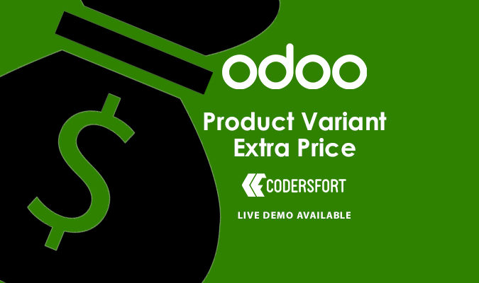 Odoo Product Variant Extra Price
