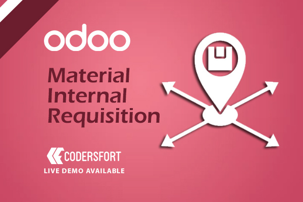 ODOO material internal requisition