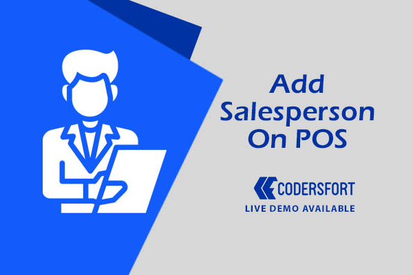 Odoo Add Salesperson On POS