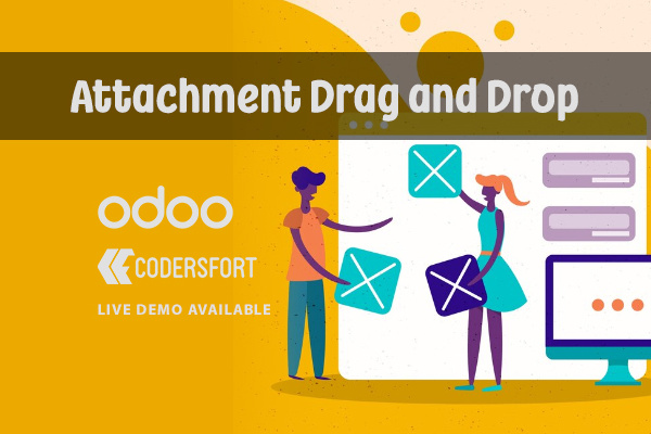 Odoo Attachment Drag and Drop