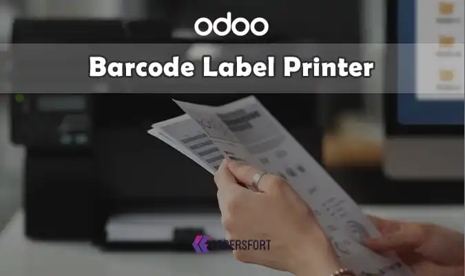 Odoo Barcode Label Printer Module