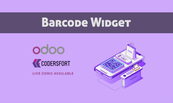 Odoo Barcode Widget