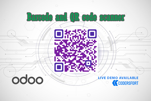 Odoo Barcode and QR code scanner