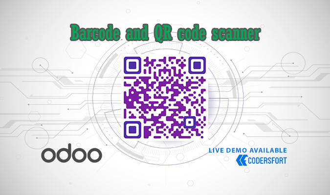 Odoo Barcode and QR code scanner