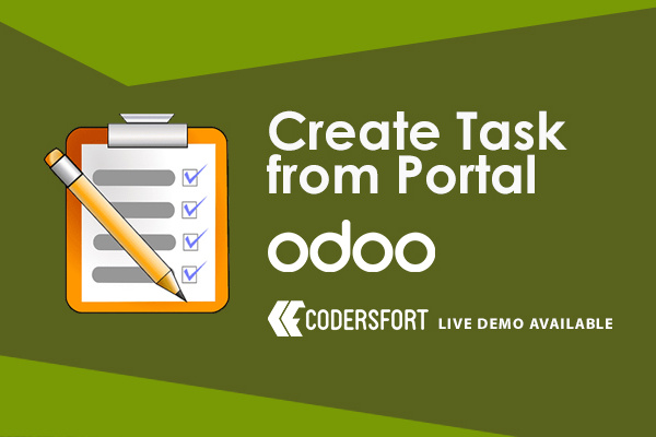 Odoo Create Task from Portal