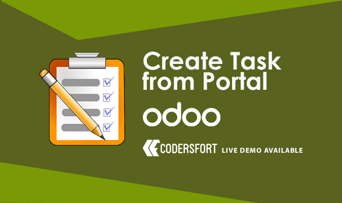 Odoo Create Task From Portal