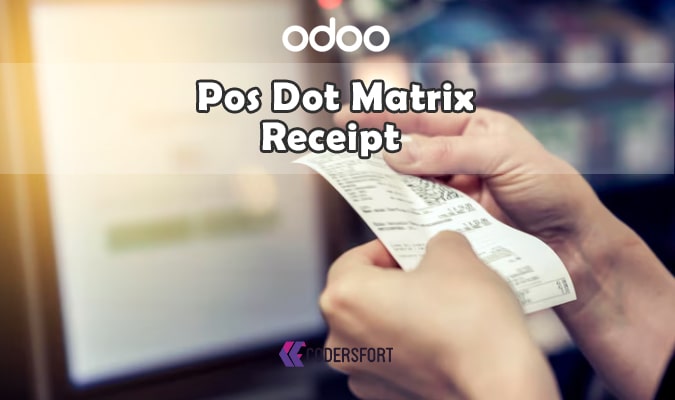 Odoo Pos Dot Matrix Receipt