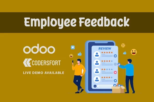 Odoo Employee Feedback dashboard