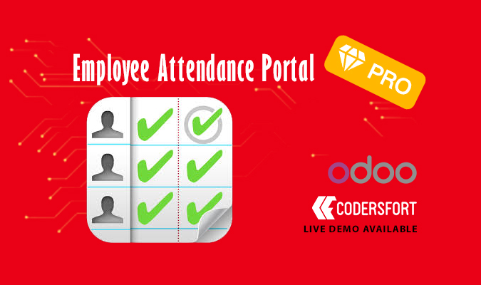 Odoo Portal Employee Attendance Pro