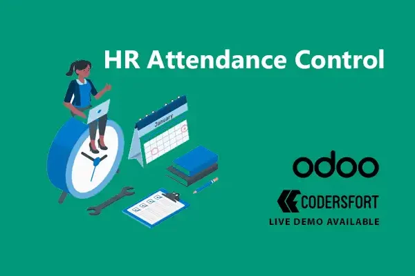 Odoo HR Attendance Control Dashboard