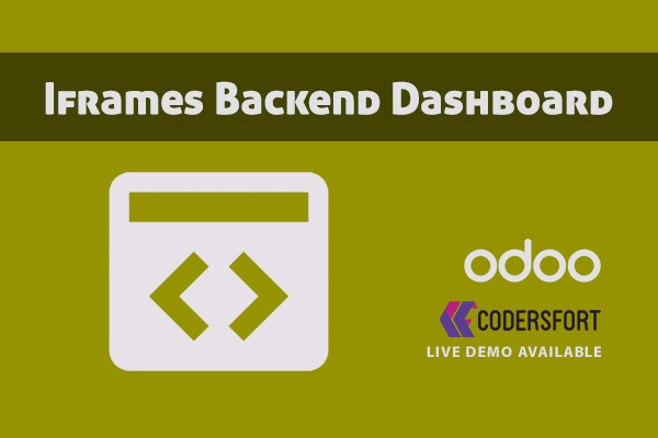 Odoo Iframes Backend Dashboard