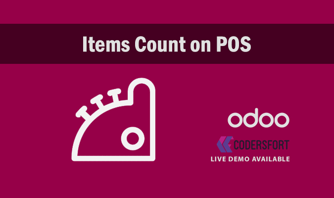 Odoo Items Count on POS