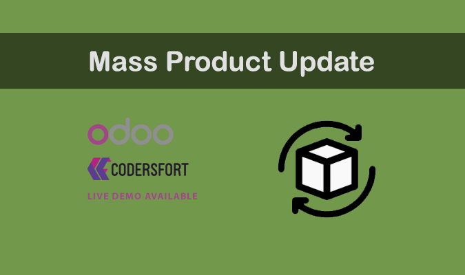 Odoo Mass Product Update