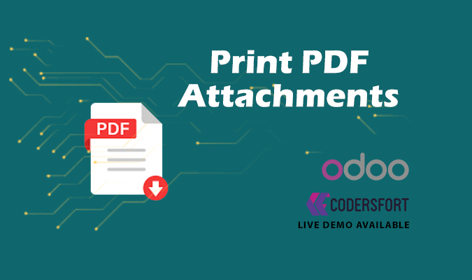 Odoo Pdf Attachments Print