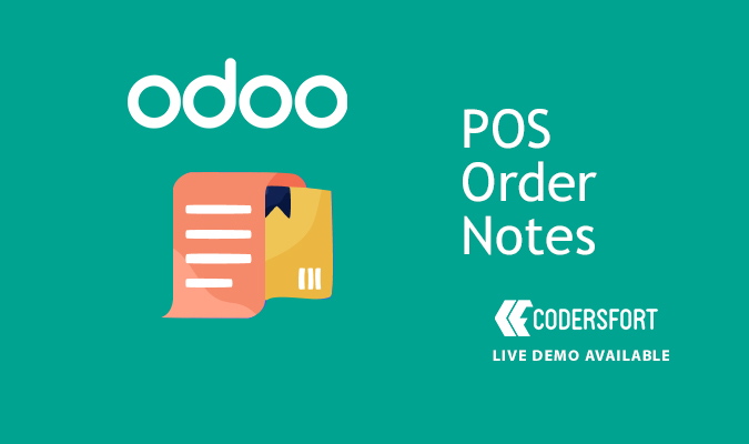 Odoo Pos Order Notes
