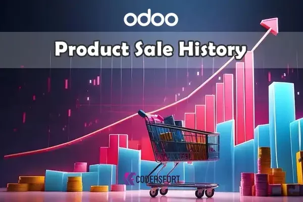 Screenshot of Odoo Product Sale History module.