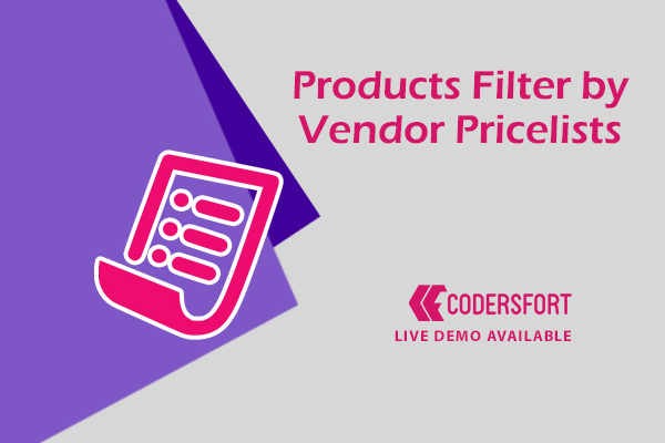 Odoo Products Filter