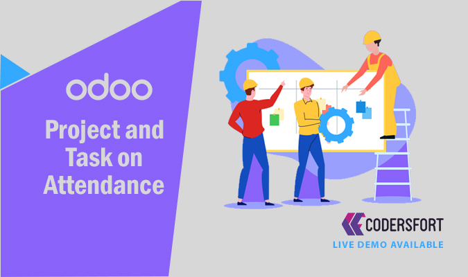 Odoo Project And Task On Attendance