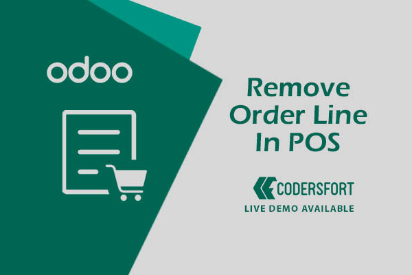 Odoo Remove Order Line In POS