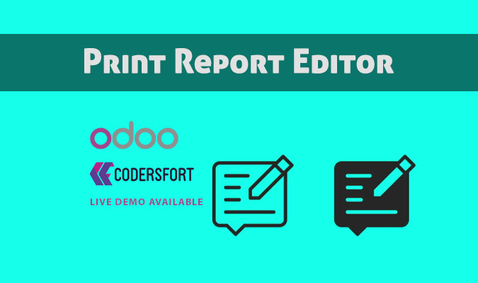 Odoo Report Editor