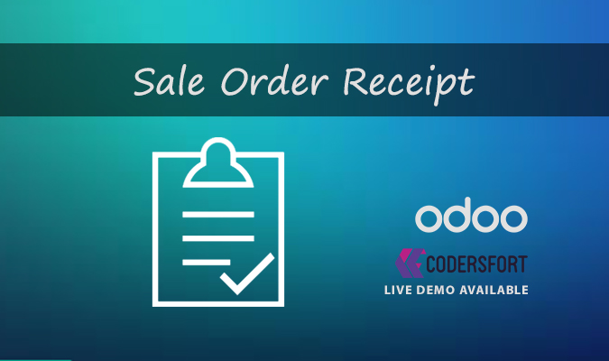 Odoo Sale Order Receipt