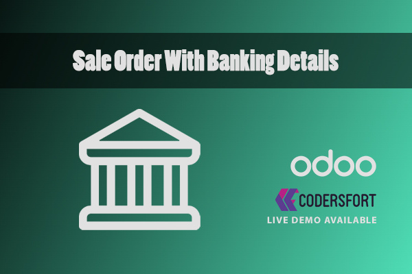 Odoo Sale Order With Banking Details