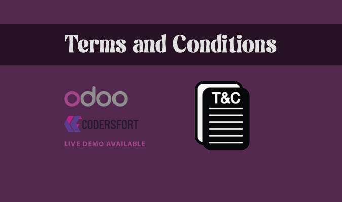 Odoo Terms And Conditions