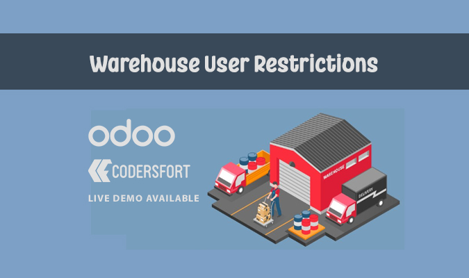 Odoo Warehouse User Restrictions