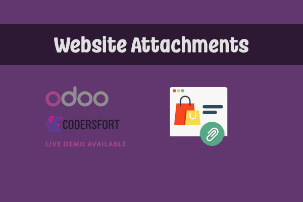 Odoo Website Attachments
