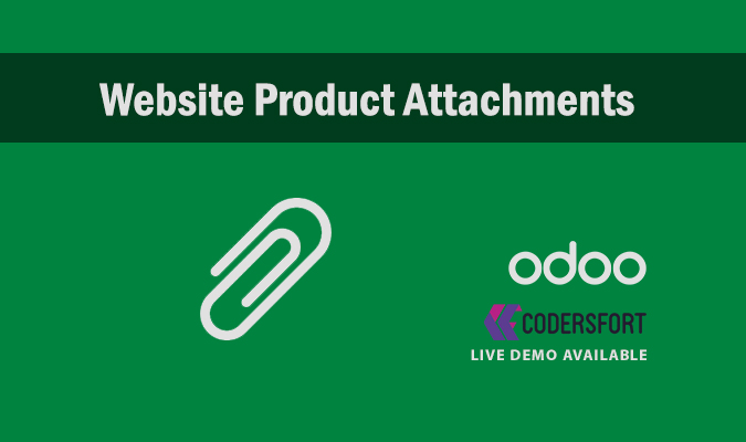 Odoo Website Product Attachments