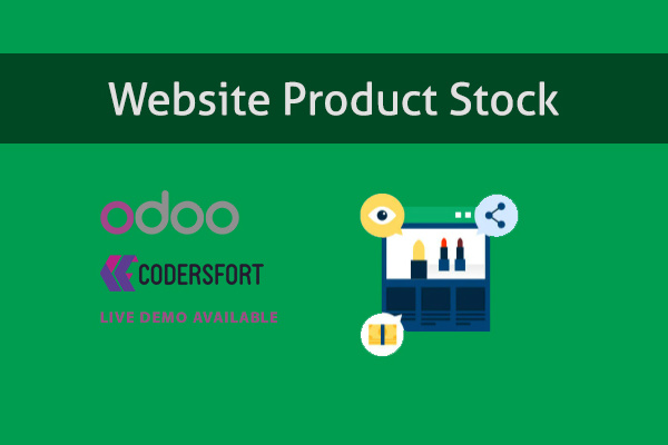 Odoo Website Product Stock