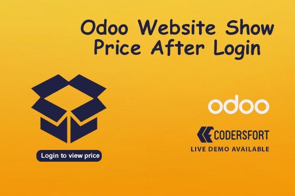 Odoo Website Show Price After Login