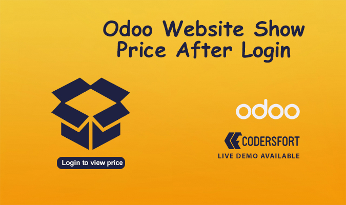Odoo Website Show Price After Login