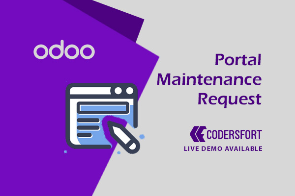 odoo Portal Maintenance Request
