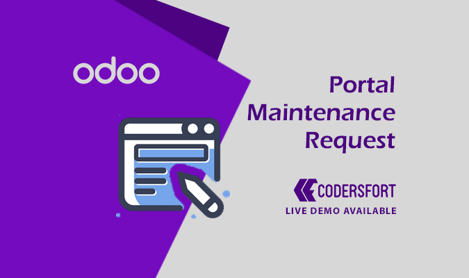 odoo Portal Maintenance Request