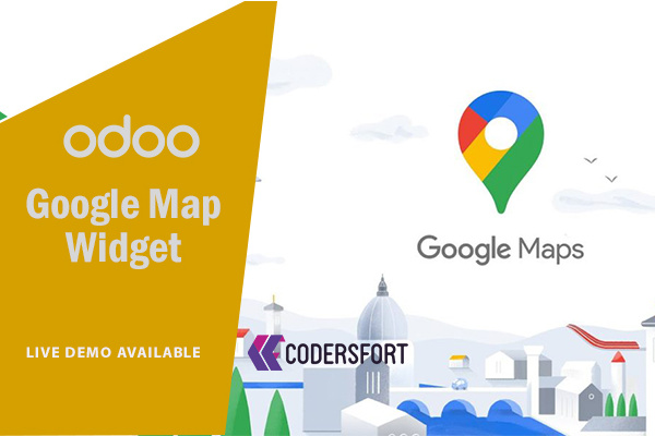 odoo Google Map Widget