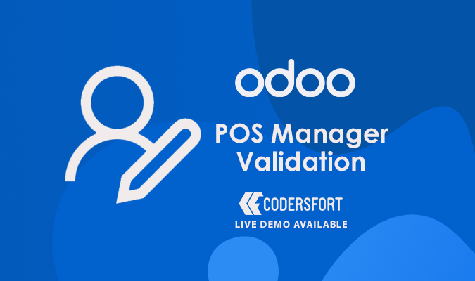 odoo POS Manager Validation