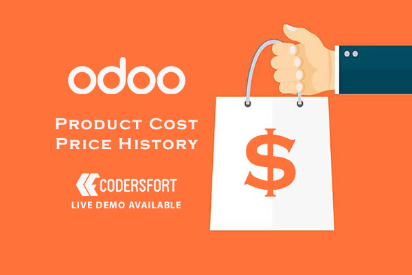 odoo Product Cost Price History
