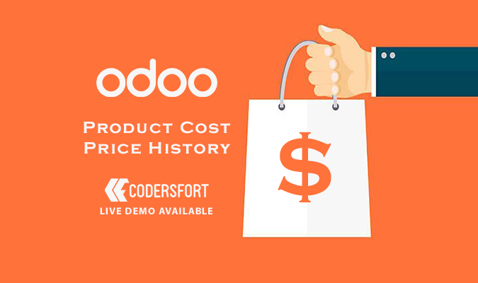 Odoo Product Cost Price History
