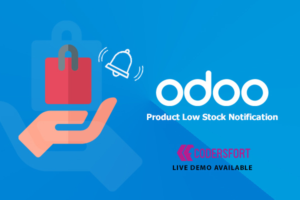 odoo Product Low Stock Notification
