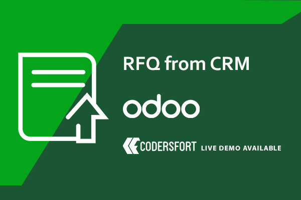 odoo RFQ from CRM