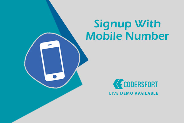 odoo Signup With mobile number