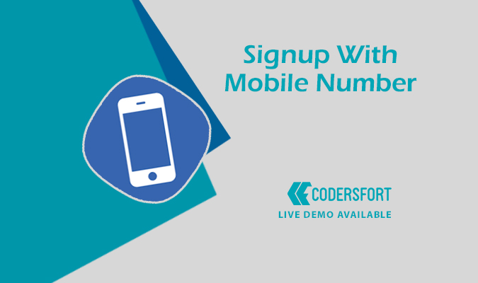 Odoo Signup With Mobile Number