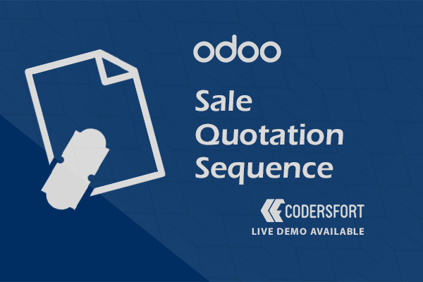 odoo sale quotation sequence